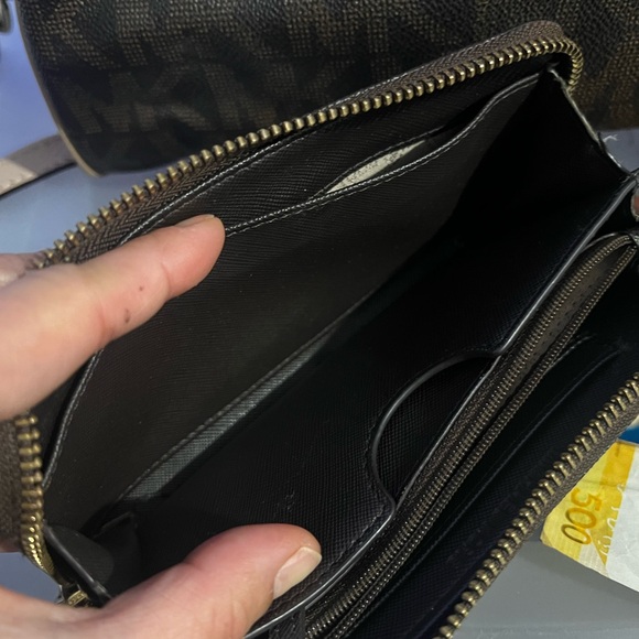 MK Speedy Leather Monogram Bag with Charm PLUS a matching leather wallet - Picture 6 of 13